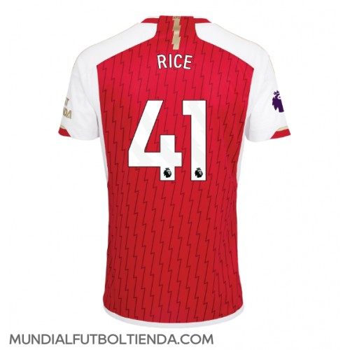 Camiseta Arsenal Declan Rice #41 Primera Equipación Replica 2023-24 mangas cortas